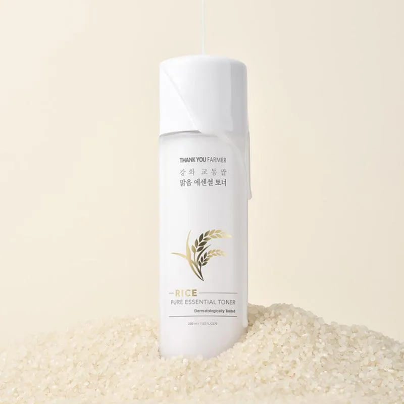 [THANK YOU FARMER] Rice Pure Essential Toner 200ml