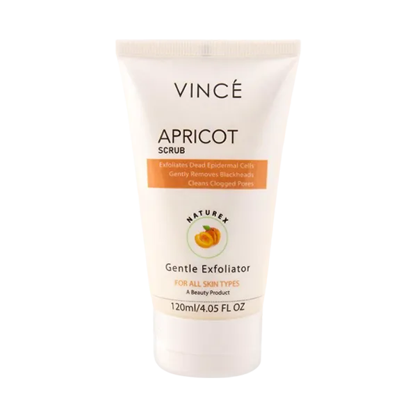 Vince Gentle Exfoliator Apricot Scrub 120ml