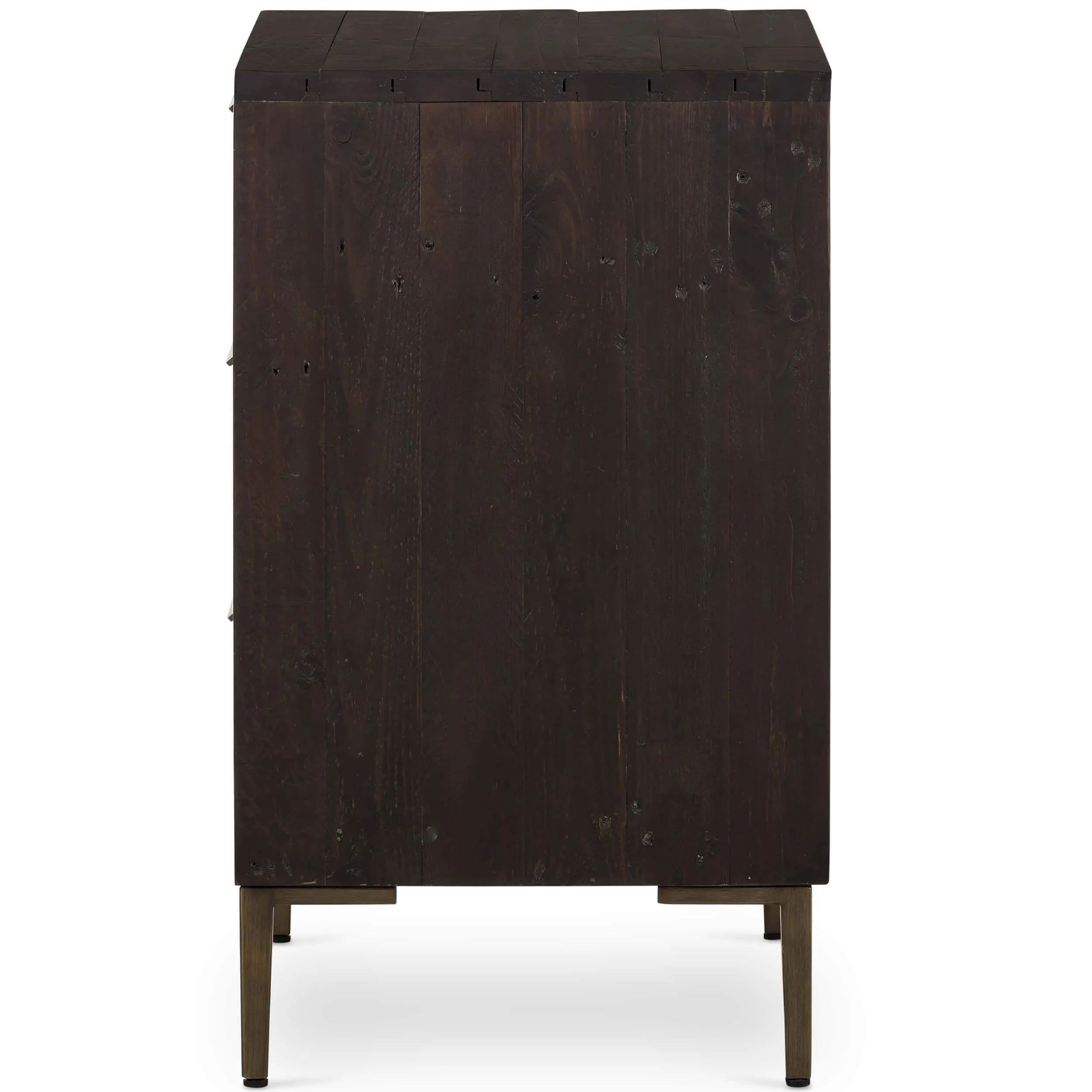 Wyeth 3 Drawer Dresser, Dark Carbon